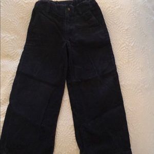 Boys navy blue corduroys